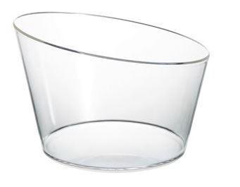 Ice bowl beveled with large diameter - transparent - 1