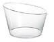 Ice bowl beveled with large diameter - transparent - 1/2