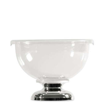 Ice bowl Prestige -transparent + chromed base - 1