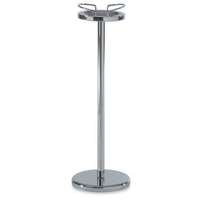 Stand for ice bucket - chromed metal and stainless - 1