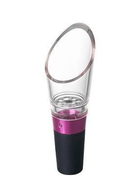 Slow - down pink wine funnel - 1