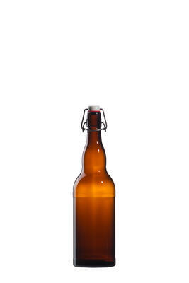 Maurer beer bottle 1 l with cap - 1