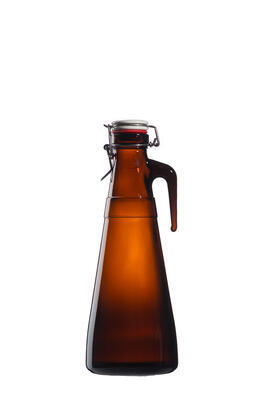 Beer bottle Bonn 2 l with cap - 1