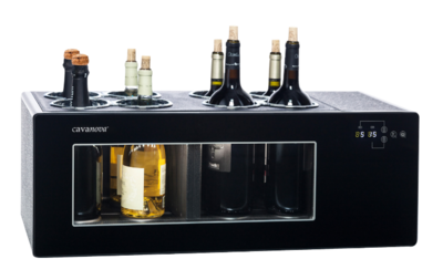 Electric wine cooler 8-16 bottle 2 zones - 1