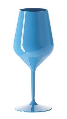 Unbreakable wine glass Backstage blue - 1