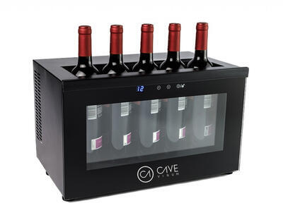 Electric wine cooler 5 bottles thermostat - 2