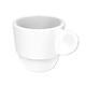 Unbreablle small coffee cup 80 ml and plate - 4/5