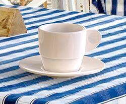Unbreablle small coffee cup 80 ml and plate - 5
